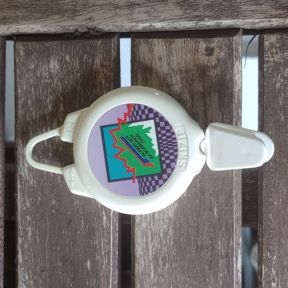 Vintage 90s Retractable Season Pass Holder Alpbacher - Picture 1 of 1